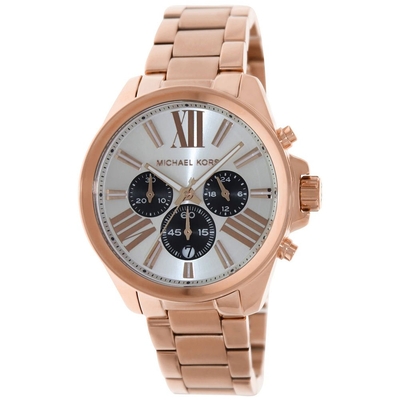 Product Γυναικείο Ρολόι Michael Kors Mk5712 (43mm) Μεταλλικό Μπρασελέ Ροζ base image