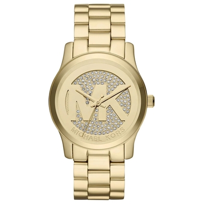 Product Γυναικείο Ρολόι Michael Kors Mk5852 (38mm) Μεταλλικό Μπρασελέ Χρυσό base image