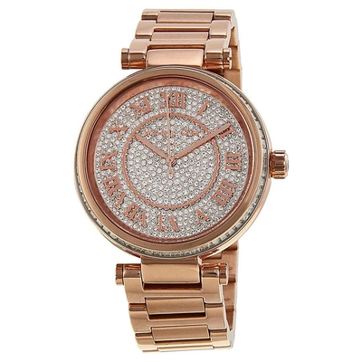 Product Γυναικείο Ρολόι Michael Kors Mk5868 (40mm) Μεταλλικό Μπρασελέ Ροζ base image