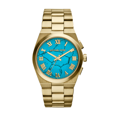 Product Γυναικείο Ρολόι Michael Kors Mk5894 (24mm) Μεταλλικό Μπρασελέ Χρυσό base image