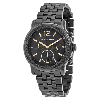 Product Γυναικείο Ρολόι Michael Kors Mk5984 (41mm) Μεταλλικό Μπρασελέ Μαύρο base image