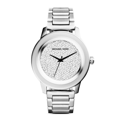 Product Γυναικείο Ρολόι Michael Kors Mk5996 (42mm) Μεταλλικό Μπρασελέ Ασημί base image