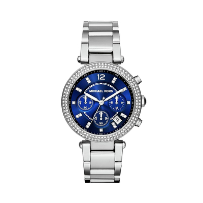 Product Γυναικείο Ρολόι Michael Kors Mk6117 (39mm) Μεταλλικό Μπρασελέ Ασημί base image