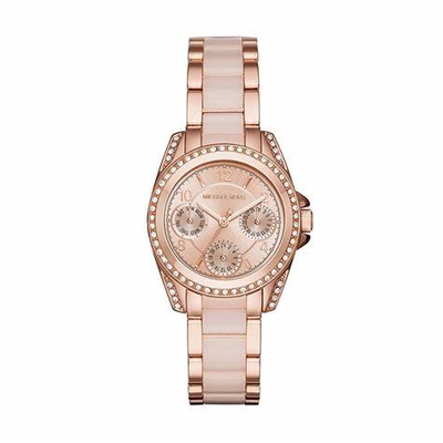 Product Γυναικείο Ρολόι Michael Kors Mk6175 (33mm) Μεταλλικό Μπρασελέ Ροζ base image