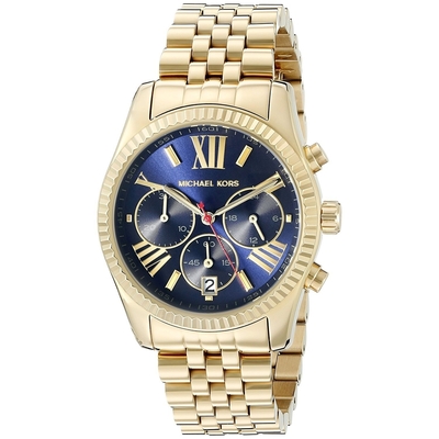 Product Γυναικείο Ρολόι Michael Kors Mk6206 (38mm) Μεταλλικό Μπρασελέ Χρυσό base image