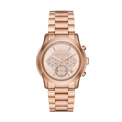 Product Γυναικείο Ρολόι Michael Kors Mk6275 (39mm) Μεταλλικό Μπρασελέ Ροζ Χρυσό base image