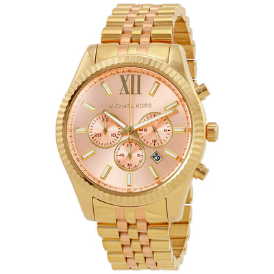Product Γυναικείο Ρολόι Michael Kors Mk6473 (39mm) Μεταλλικό Μπρασελέ Ροζ base image