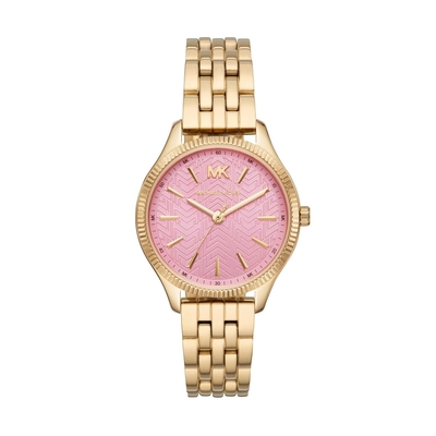 Product Γυναικείο Ρολόι Michael Kors Mk6640 (35mm) Μεταλλικό Μπρασελέ Χρυσό base image