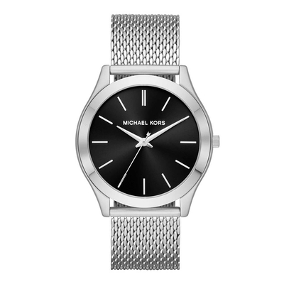 Product Γυναικείο Ρολόι Michael Kors Mk8606 (44mm) Μεταλλικό Μπρασελέ Ασημί base image