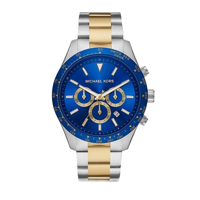 Product Ανδρικό Ρολόι Michael Kors Mk8825 (45mm) Μεταλλικό Μπρασελέ Ασημί base image
