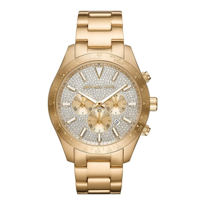 Product Ανδρικό Ρολόι Michael Kors Mk8873 (46mm) Μεταλλικό Μπρασελέ Χρυσό base image