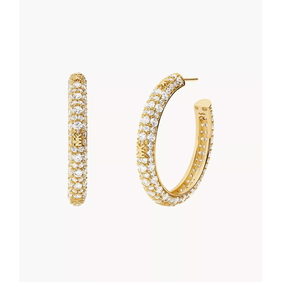 Product Γυναικεία Σκουλαρίκια Michael Kors Mkc1495An710 (3,5cm) από Ασήμι Golden base image