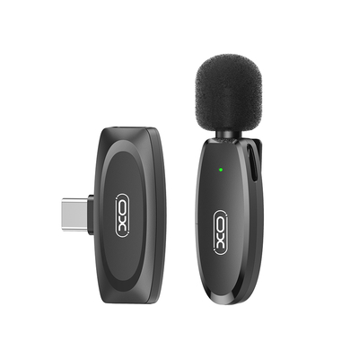 Product Μικρόφωνο XO MKF08A Type-C wireless Collarclip base image