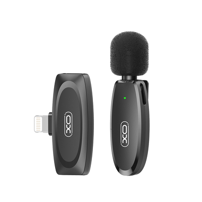 Product Ασύρματο Μικρόφωνο XO MKF08B Collarclip Lightning base image