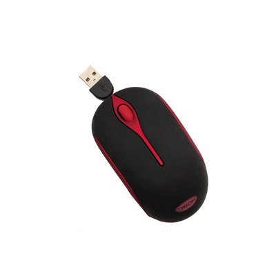 Product Ποντίκι Ενσύρματο Okion με πτυσσόμενο Καλώδιο USB optical pocket base image