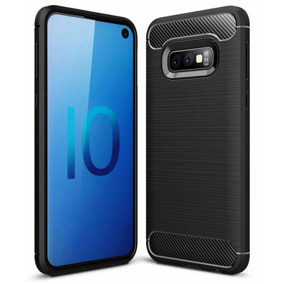 Product Θήκη Κινητού Powertech Carbon Flex MOB-1254 για Samsung Galaxy S10e, μαύρη base image
