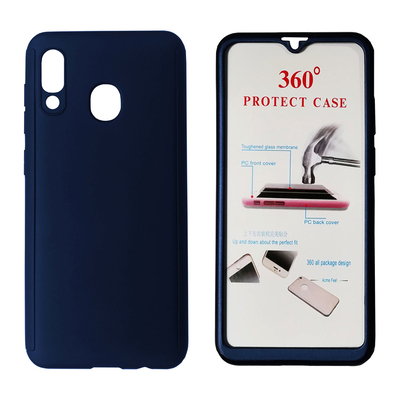 Product Θήκη Κινητού Powertech Body 360° με για Samsung A20, μπλε base image