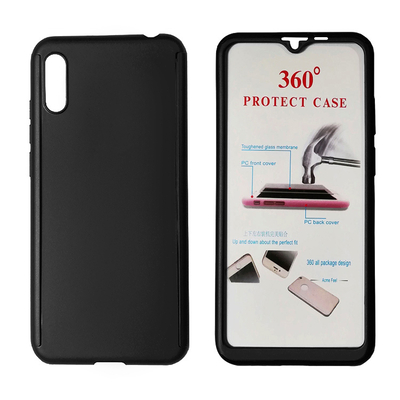 Product Θήκη Κινητού Powertech Body 360° Tempered Glass, Huawei Y5 2019/Honor 8S, μαύρη base image