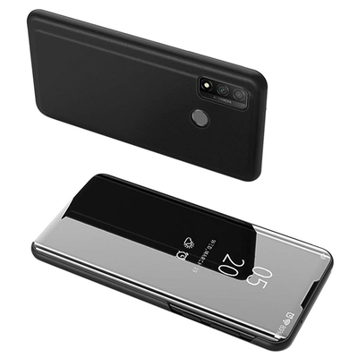 Product Θήκη Κινητού Powertech Clear view MOB-1515, Huawei P Smart 2020, μαύρη base image