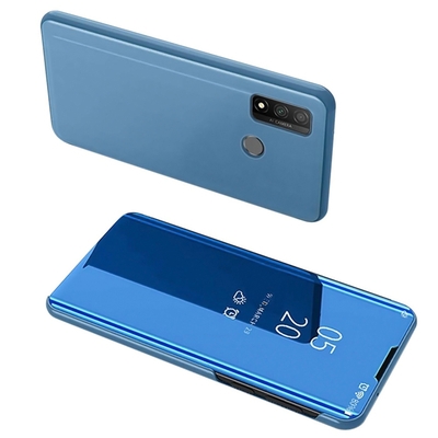 Product Θήκη Κινητού Powertech Clear view MOB-1516, Huawei P Smart 2020, μπλε base image