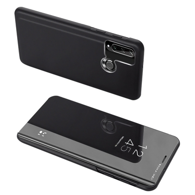 Product Θήκη Κινητού Powertech Clear view MOB-1517, Huawei Y6p, μαύρη base image