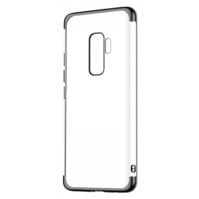 Product Θήκη Κινητού Powertech Clear color MOB-1552, Xiaomi Redmi 9, μαύρη base image