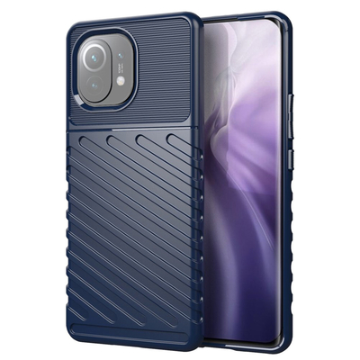Product Θήκη Κινητού Powertech Thunder MOB-1633 για Xiaomi Mi 11, μπλε base image
