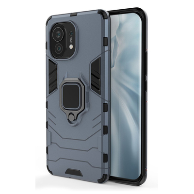 Product Θήκη Κινητού Powertech Ring Armor MOB-1712 για Xiaomi Mi 11, μπλε base image