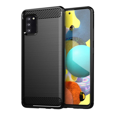 Product Θήκη Κινητού Powertech Carbon MOB-1727 για Samsung A03S, μαύρη base image