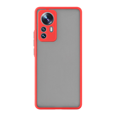 Product Θήκη Κινητού Powertech Color Button MOB-1873 για Xiaomi 12/12X, κόκκινη base image