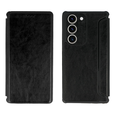 Product Θήκη Κινητού Powertech Razor Leather MOB-1913 για Samsung Galaxy S23 Plus, μαύρη base image