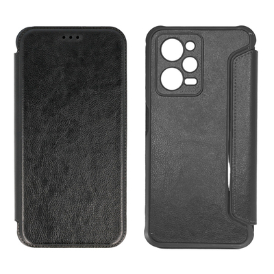 Product Θήκη Κινητού Powertech Razor Leather MOB-1914, Xiaomi Note 12 Pro/X5 Pro, μαύρη base image