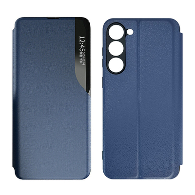 Product Θήκη Κινητού Powertech Smart view MOB-1916 για Samsung S23 Plus, μπλε base image