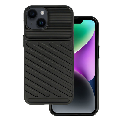 Product Θήκη Κινητού Powertech Thunder MOB-1922 για iPhone 15 Plus, μαύρη base image