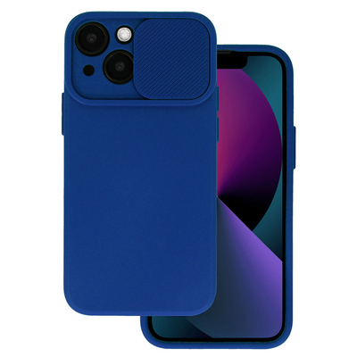 Product Θήκη Κινητού Powertech Camshield Soft MOB-1937 για iPhone 14 Plus, μπλε base image