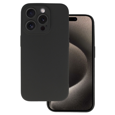 Product Θήκη Κινητού Powertech Matt Mob-1969 για iPhone 16 Pro, Μαύρη base image