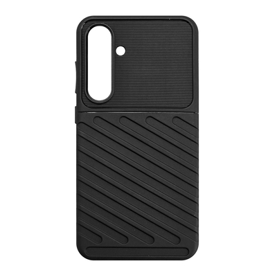 Product Θήκη Κινητού Powertech Thunder MOB-1999 για Samsung Galaxy S24, Μαύρη base image