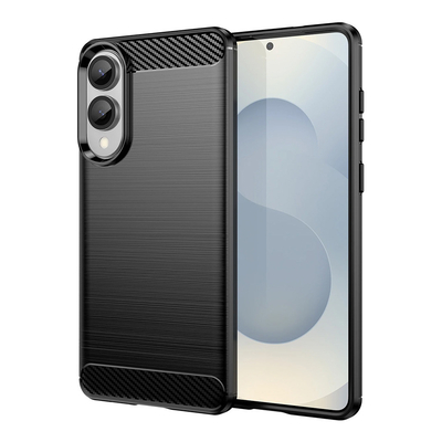 Product Θήκη Κινητού Powertech Carbon Mob-2009 για Samsung S25 Edge, Μαύρη base image