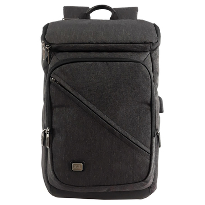 Product Τσάντα Laptop Mark Ryden πλάτης MR6545, με θήκη 15.6", μαύρη base image
