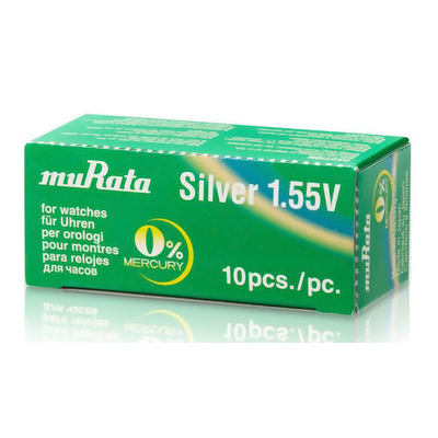 Product Μπαταρίες Ρολογιών Murata Silver Oxide SR920SW, 1.55V, No371, 10τμχ base image