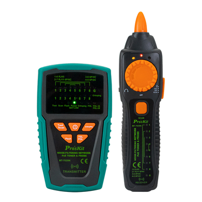 Product Tester Καλωδίων Proskit Tester Καλωδίων Δικτύου MT-7029N για RJ45/11/12 base image