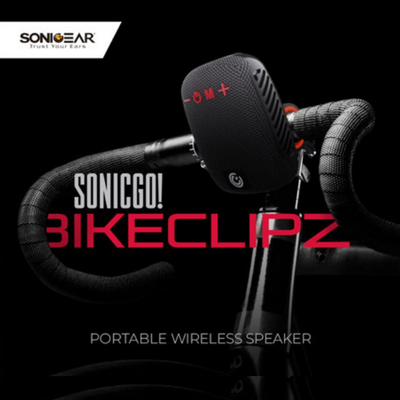 Product Φορητό Ηχείο Bluetooth Sonic Gear BT5.3 SONICGO BIKECLIPZ MIDNIGHT Grey base image