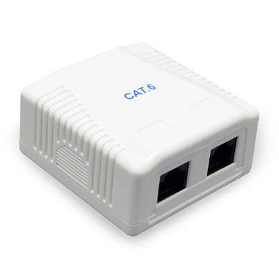 Product Πρίζα Δικτύου Cablexpert CAT6 UTP 2-PORT SURFACE MOUNT BOX base image