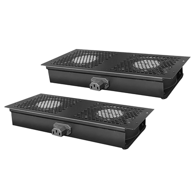 Product Αξεσουάρ Rack Powertech cooling fan NETW-0009, 4x fans, 2x 29.5x13x4cm base image