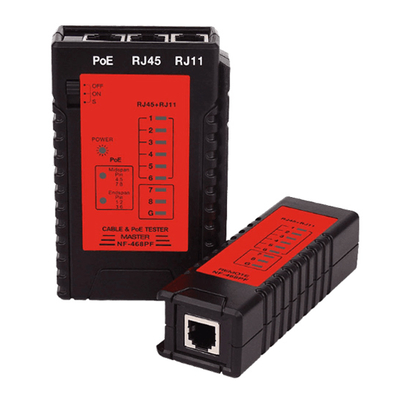 Product Tester Καλωδίων Noyafa δικτύου NF-468PF για PoE RJ45 & RJ11 base image
