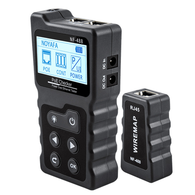 Product Tester Καλωδίων Noyafa δικτύου NF-488 για RJ45 PoE base image