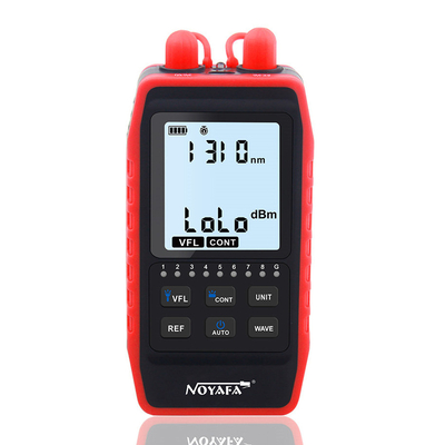 Product Tester Καλωδίων Noyafa οπτικής ίνας NF-908L, 850-1625nm, -60~8dBm base image