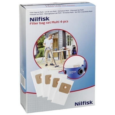 Product Σακούλες Για Ηλεκτρική Σκούπα Nilfisk Filter Multi 4 pieces base image