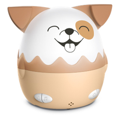 Product Night Light BigBen Kids Brown Dog Shape With 360? Projection With Wireless Music Nlpkidsdog base image