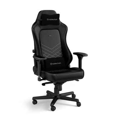 Product Καρέκλα Gaming Kolink Noblechairs HERO - cold foam, steel armrests, 60mm casters, 150kg - black/platinum base image